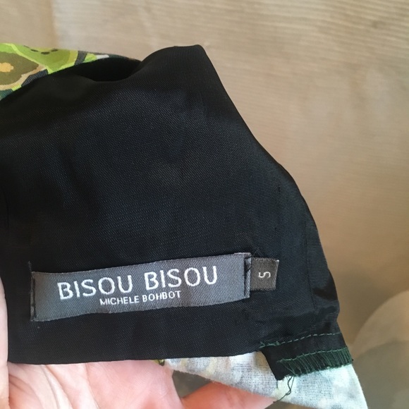 VTG 90s Anthro Backless Boho Apron Tie Party Top - Picture 7 of 8